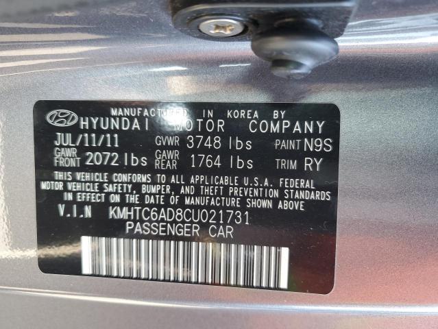 Photo 11 VIN: KMHTC6AD8CU021731 - HYUNDAI VELOSTER 