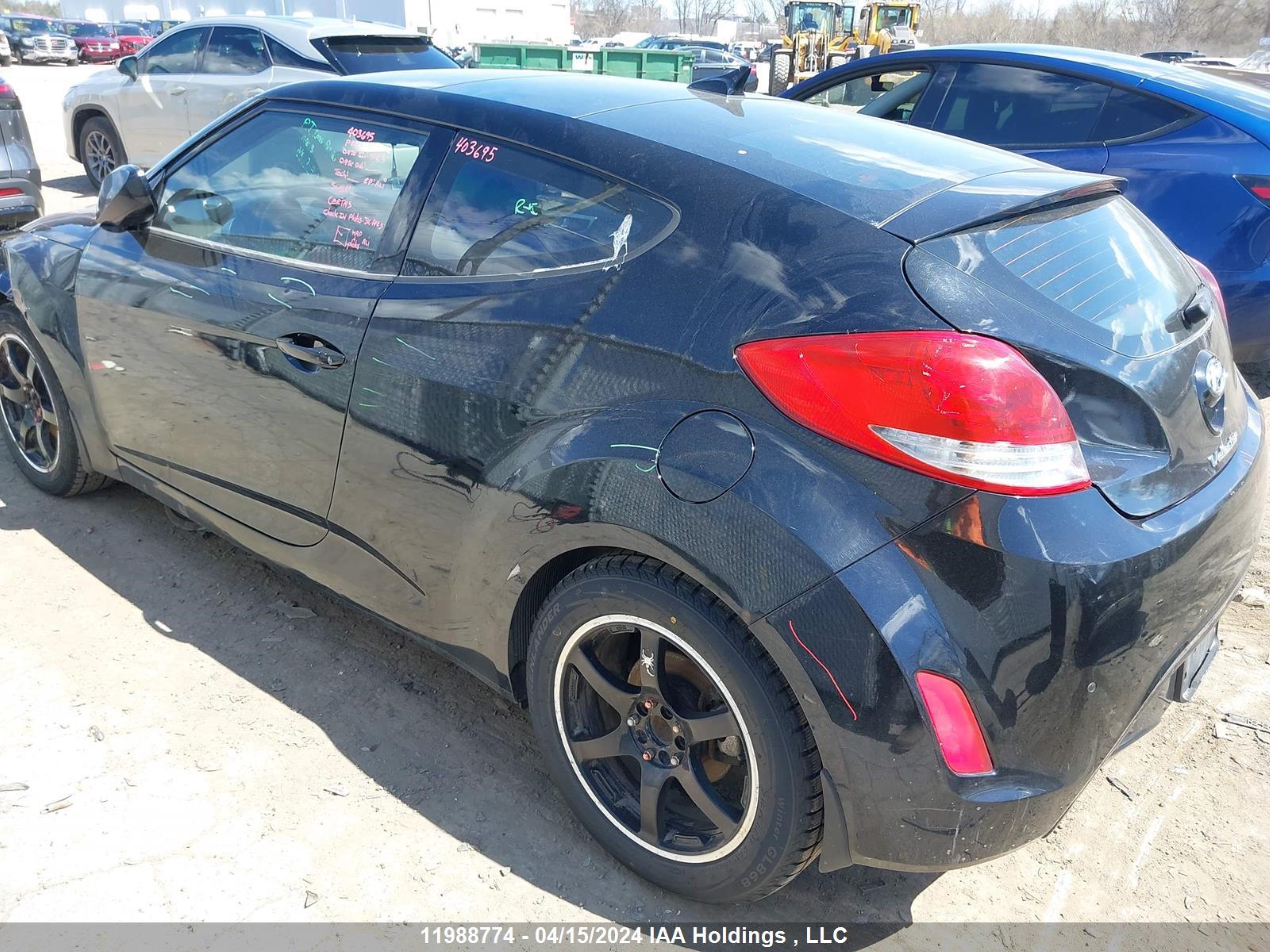 Photo 14 VIN: KMHTC6AD8CU025858 - HYUNDAI VELOSTER 