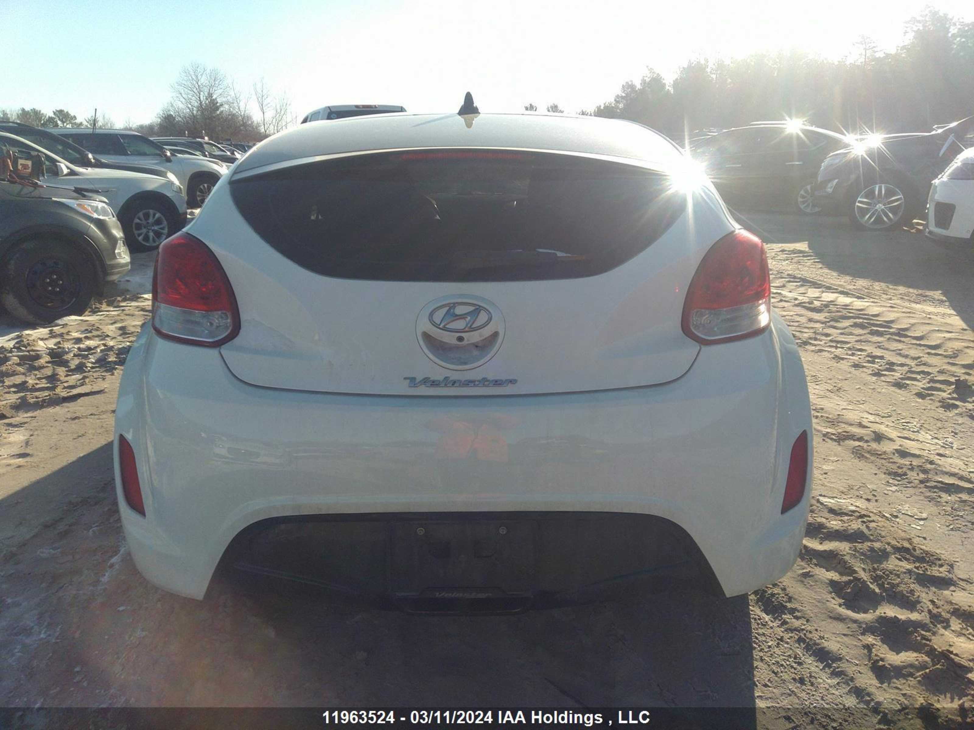 Photo 15 VIN: KMHTC6AD8CU076096 - HYUNDAI VELOSTER 