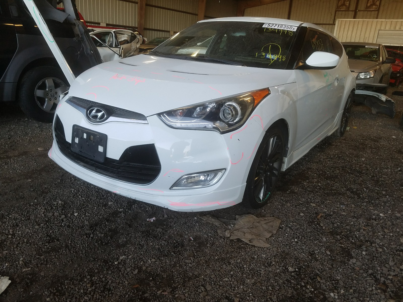 Photo 1 VIN: KMHTC6AD8DU134998 - HYUNDAI VELOSTER 