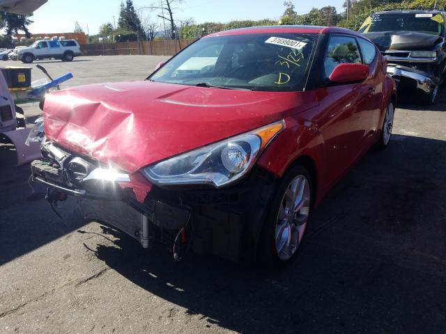 Photo 1 VIN: KMHTC6AD8DU166625 - HYUNDAI VELOSTER 