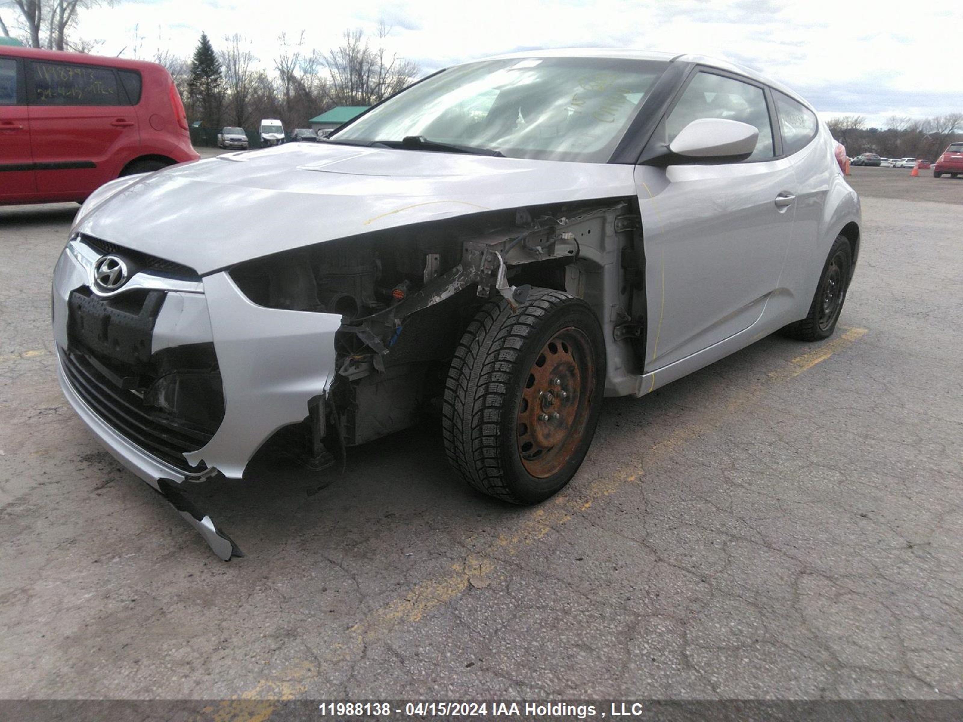 Photo 1 VIN: KMHTC6AD8EU205702 - HYUNDAI VELOSTER 