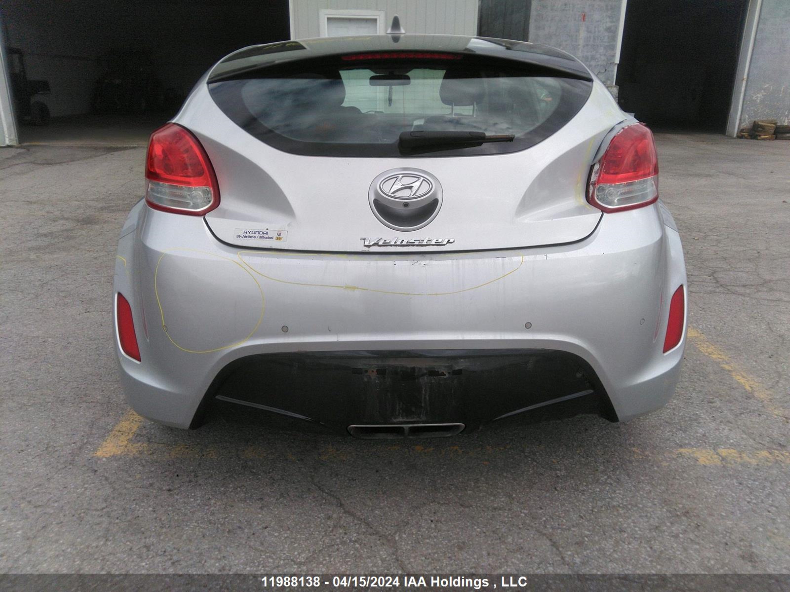 Photo 16 VIN: KMHTC6AD8EU205702 - HYUNDAI VELOSTER 