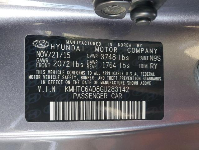 Photo 12 VIN: KMHTC6AD8GU283142 - HYUNDAI VELOSTER 