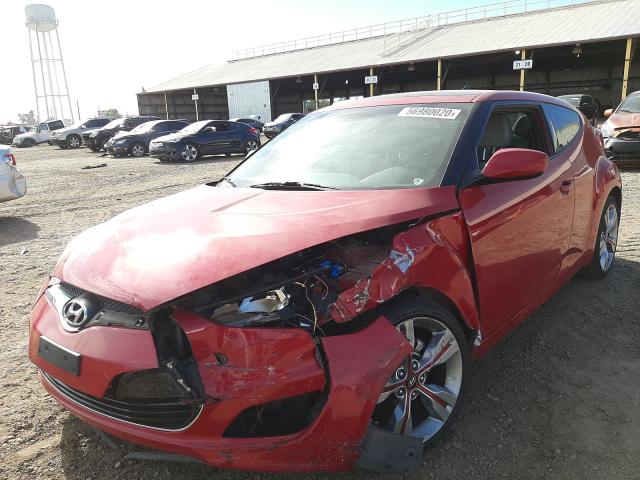 Photo 1 VIN: KMHTC6AD9CU022662 - HYUNDAI VELOSTER 