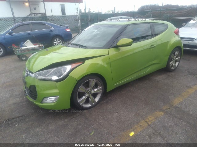 Photo 1 VIN: KMHTC6AD9CU023634 - HYUNDAI VELOSTER 