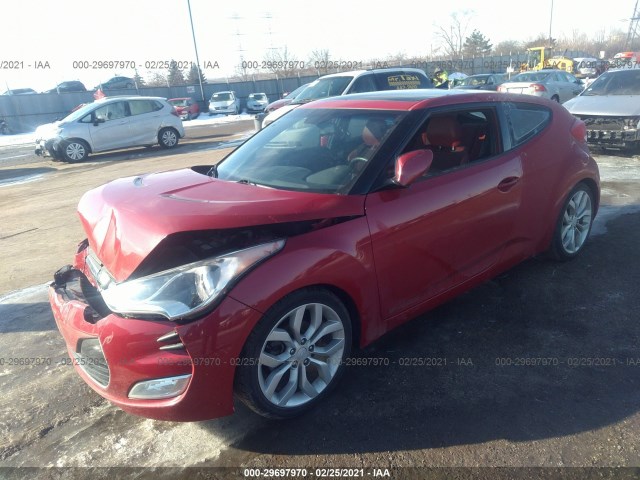 Photo 1 VIN: KMHTC6AD9DU143869 - HYUNDAI VELOSTER 