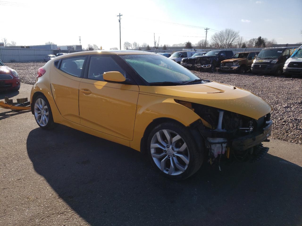 Photo 3 VIN: KMHTC6AD9DU161756 - HYUNDAI VELOSTER 