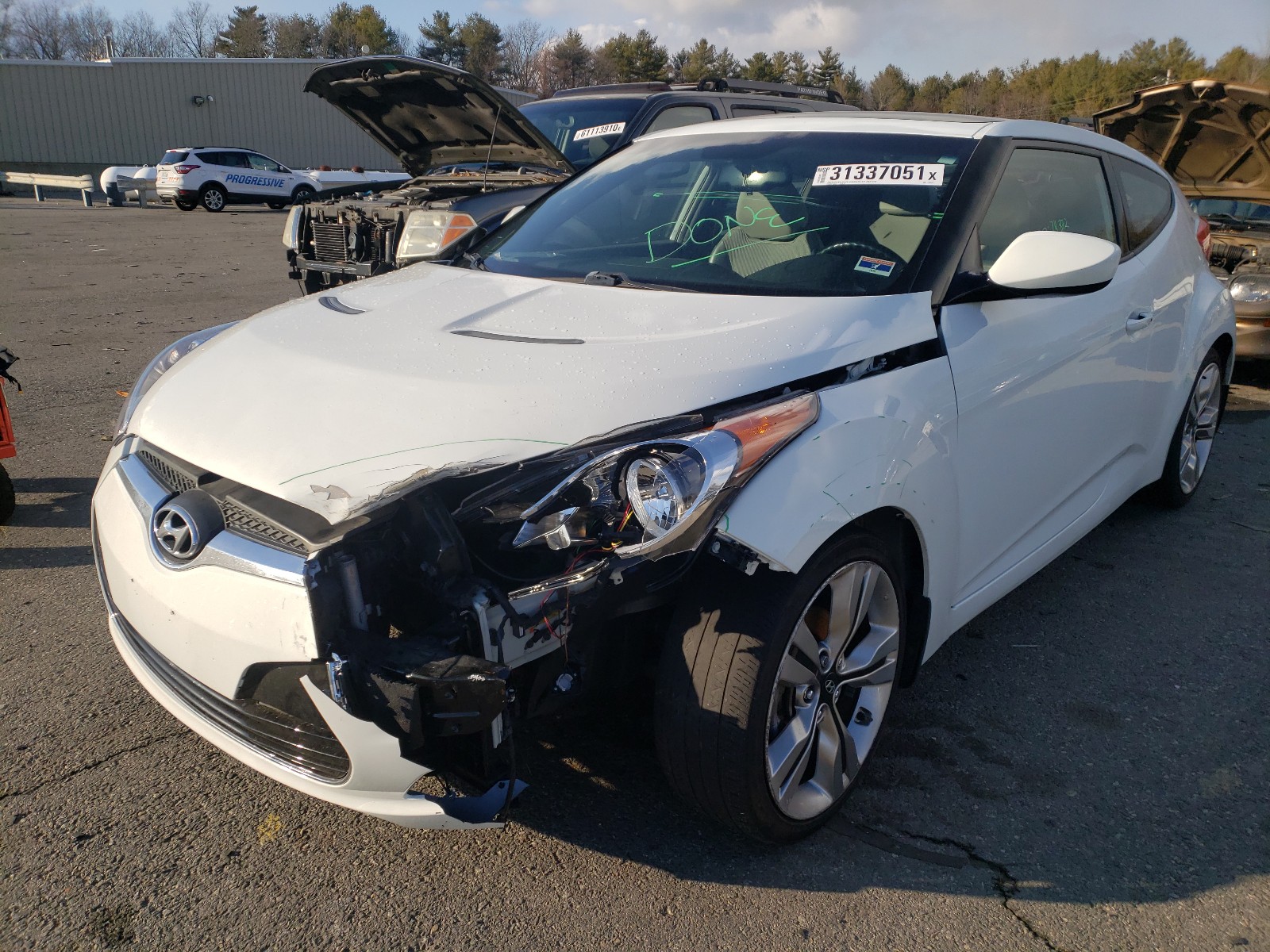 Photo 1 VIN: KMHTC6AD9DU172210 - HYUNDAI VELOSTER 