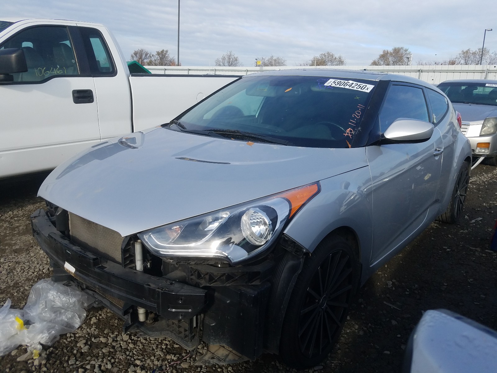 Photo 1 VIN: KMHTC6AD9DU172272 - HYUNDAI VELOSTER 