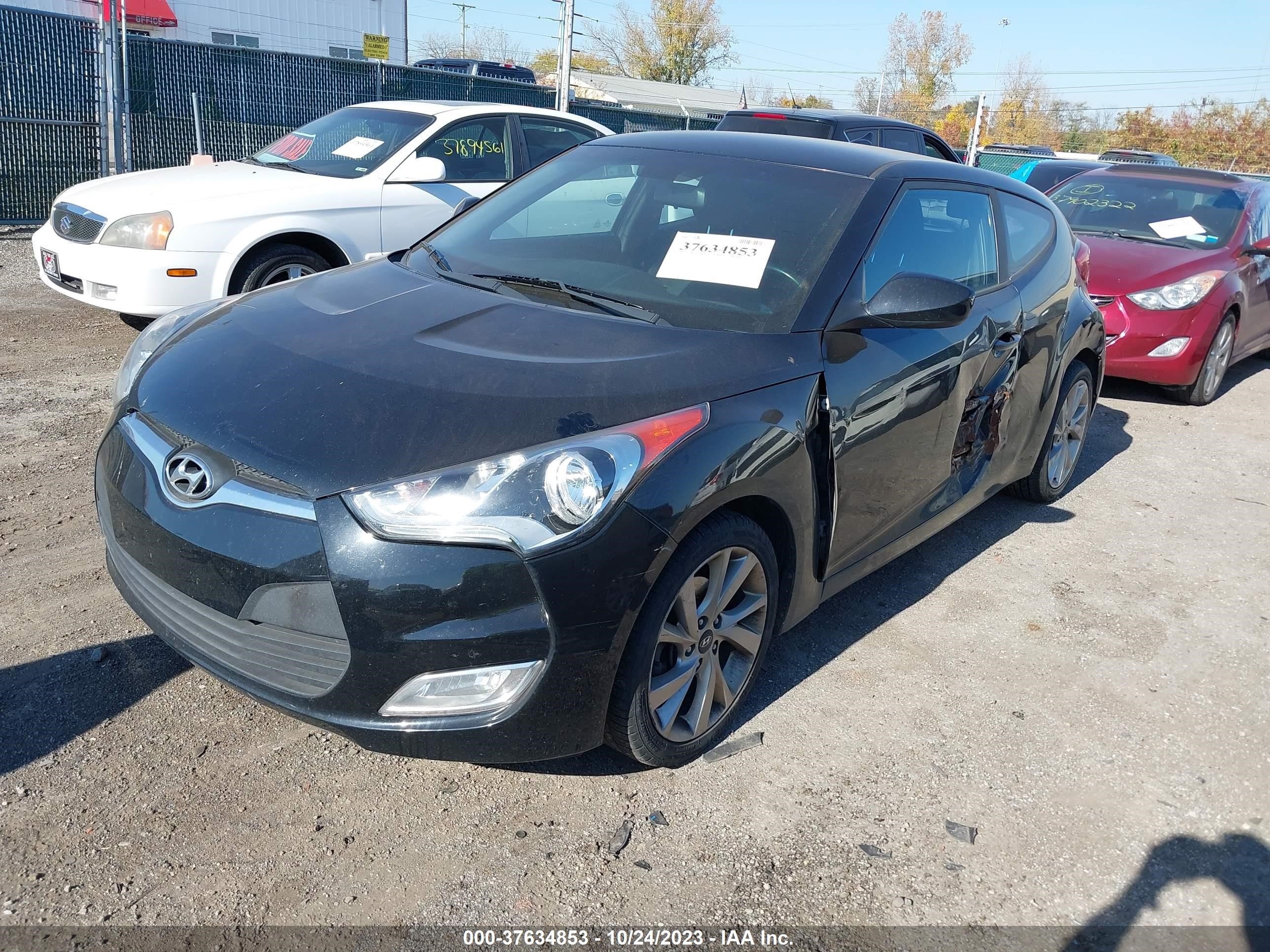 Photo 1 VIN: KMHTC6AD9HU306834 - HYUNDAI VELOSTER 