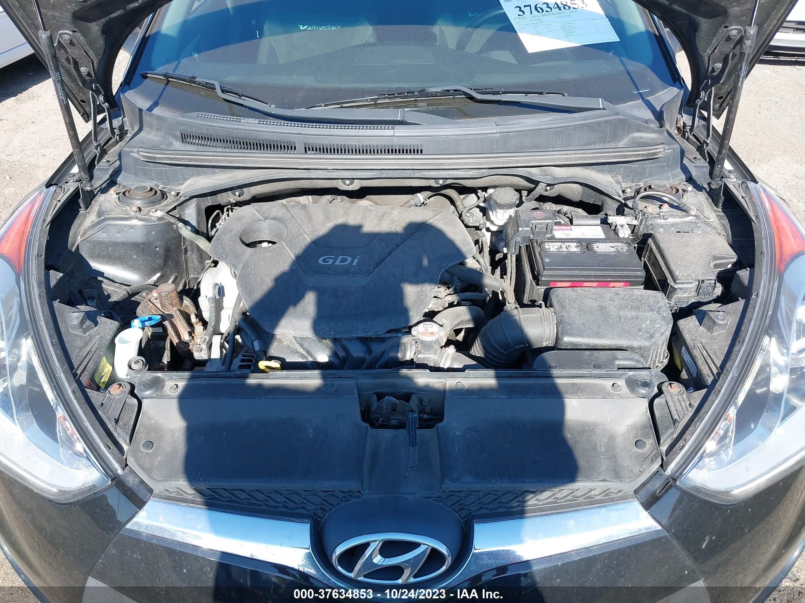 Photo 9 VIN: KMHTC6AD9HU306834 - HYUNDAI VELOSTER 