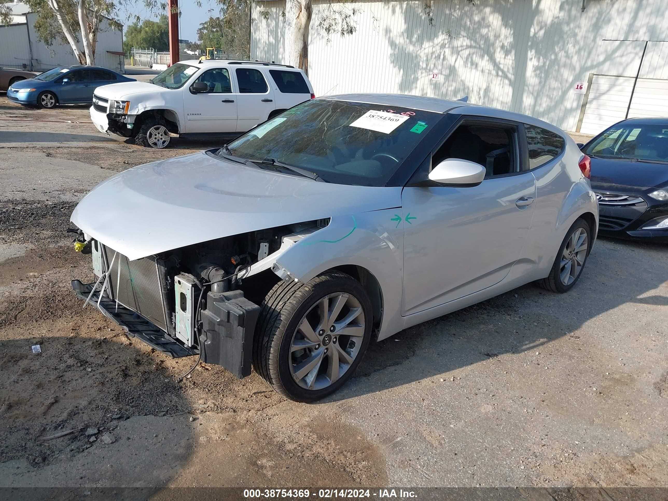 Photo 1 VIN: KMHTC6AD9HU309328 - HYUNDAI VELOSTER 