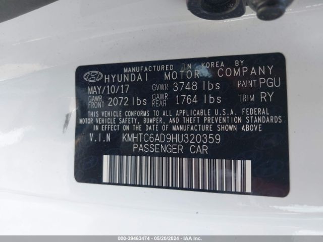 Photo 8 VIN: KMHTC6AD9HU320359 - HYUNDAI VELOSTER 