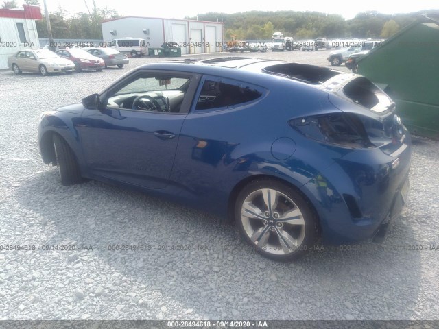 Photo 2 VIN: KMHTC6AD9HU320944 - HYUNDAI VELOSTER 