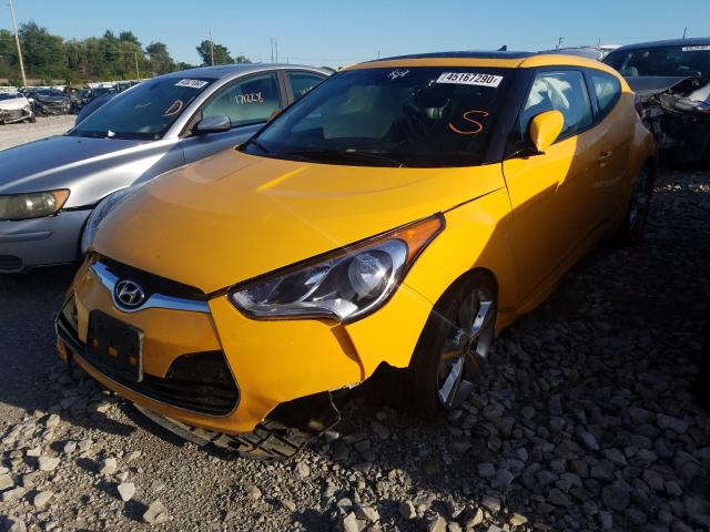 Photo 1 VIN: KMHTC6AD9HU324055 - HYUNDAI VELOSTER 