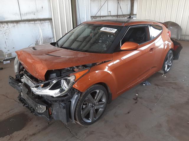 Photo 1 VIN: KMHTC6ADXDU133142 - HYUNDAI VELOSTER 