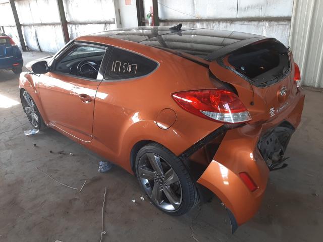 Photo 2 VIN: KMHTC6ADXDU133142 - HYUNDAI VELOSTER 