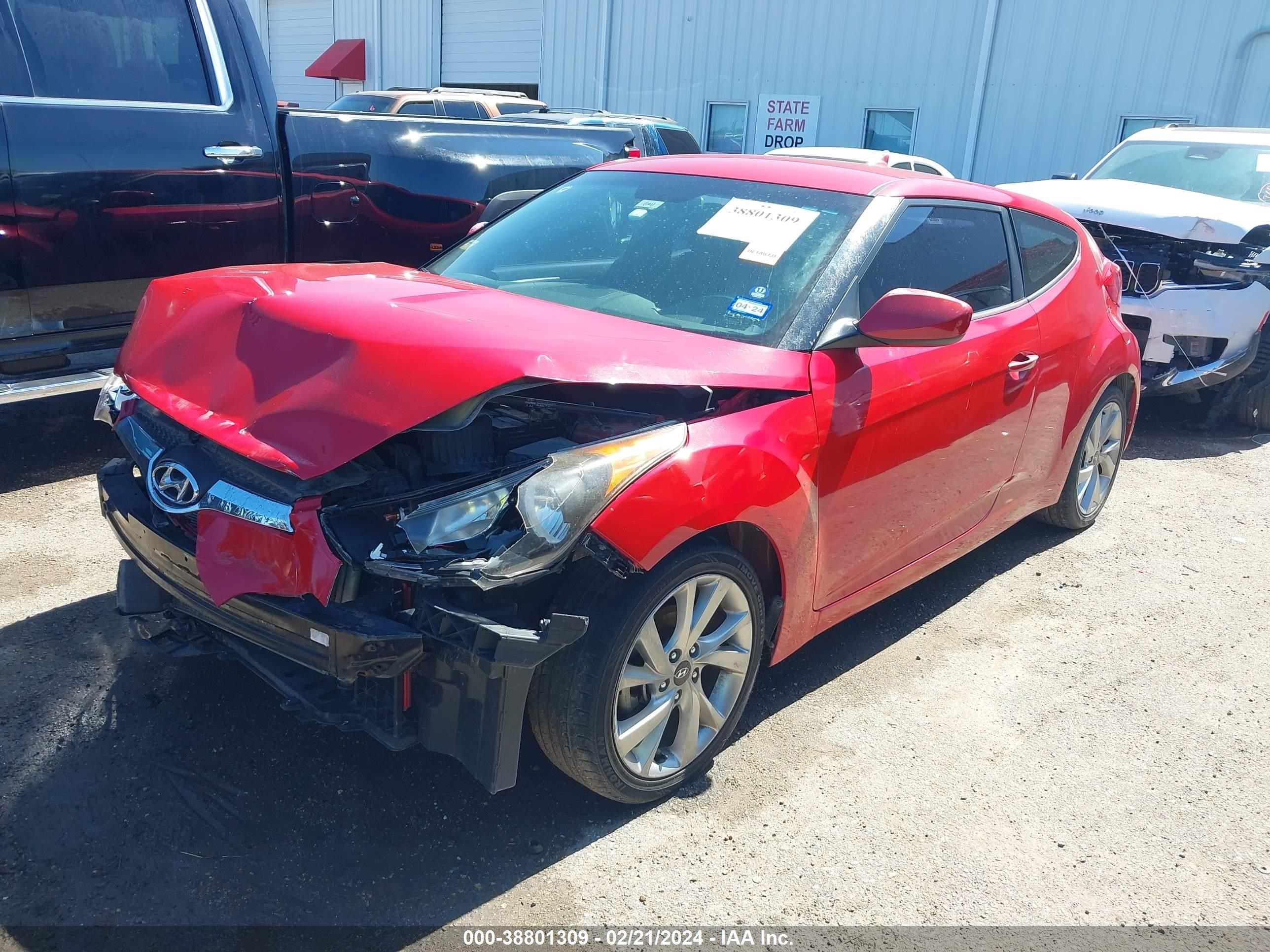 Photo 1 VIN: KMHTC6ADXGU278587 - HYUNDAI VELOSTER 