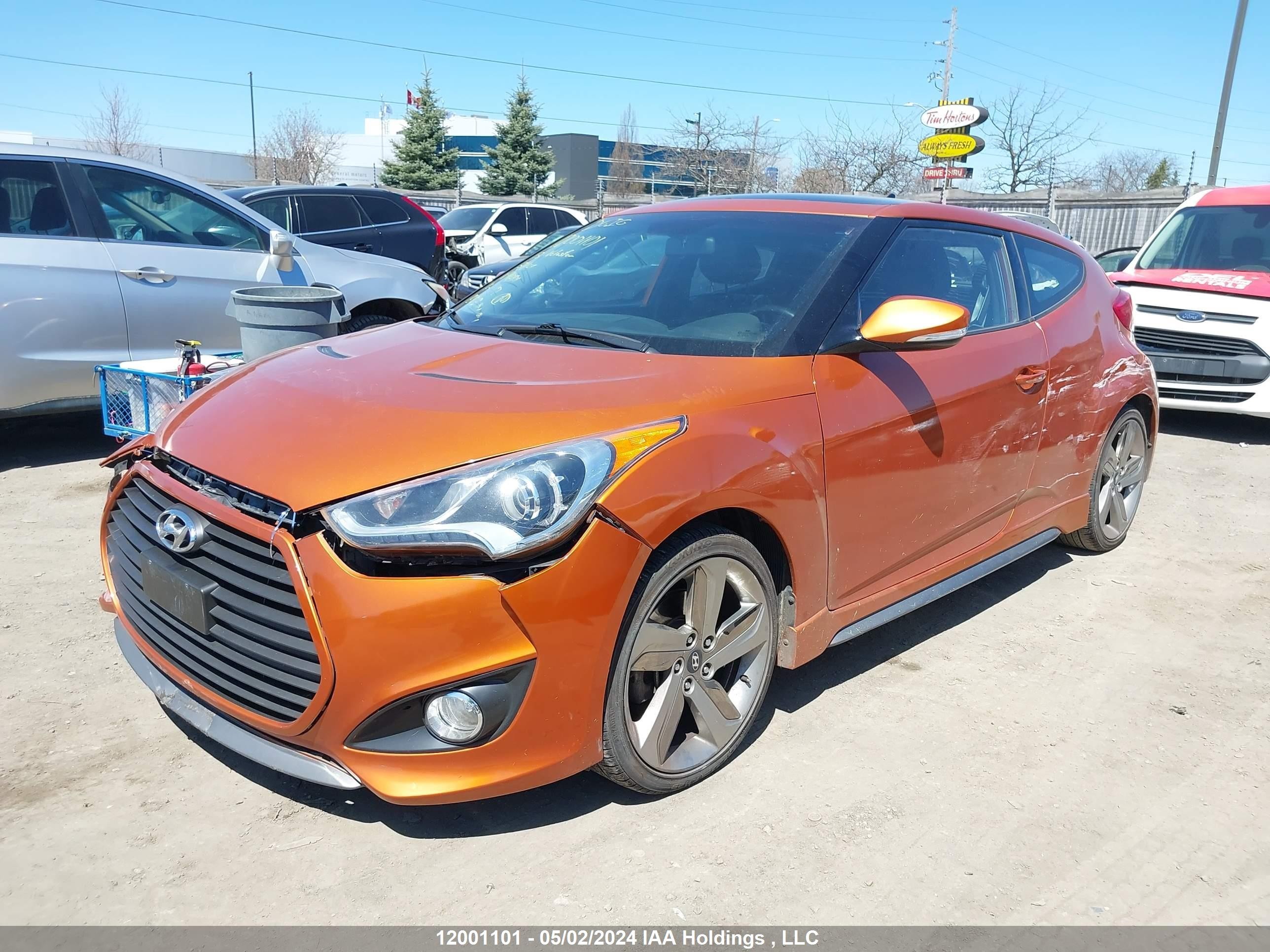 Photo 1 VIN: KMHTC6AE0DU180401 - HYUNDAI VELOSTER 