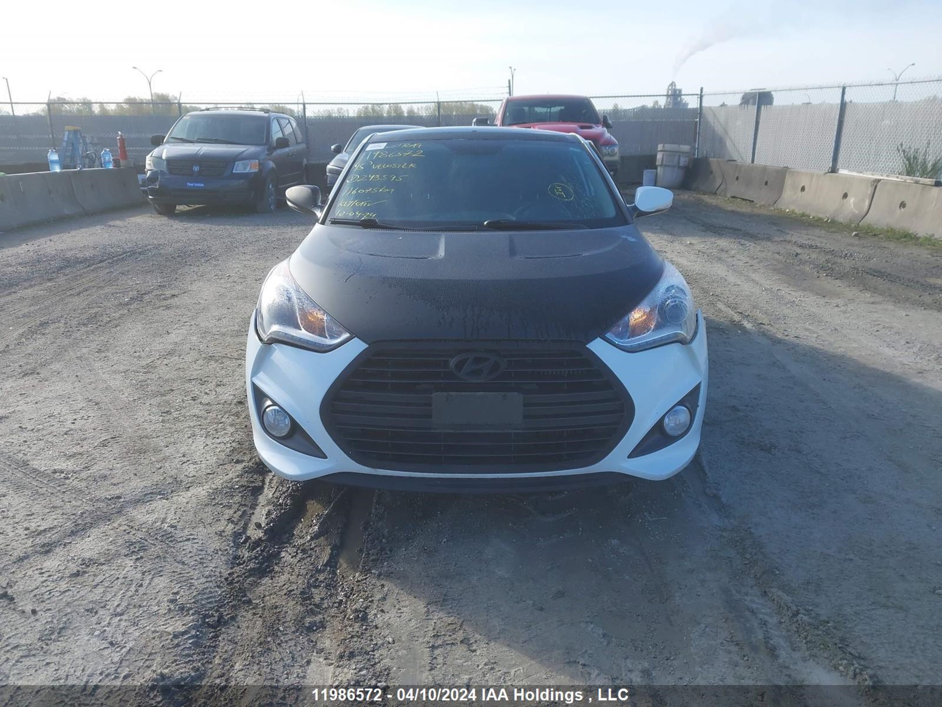 Photo 11 VIN: KMHTC6AE0FU243595 - HYUNDAI VELOSTER 