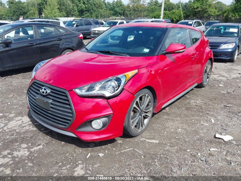 Photo 1 VIN: KMHTC6AE0GU301948 - HYUNDAI VELOSTER 