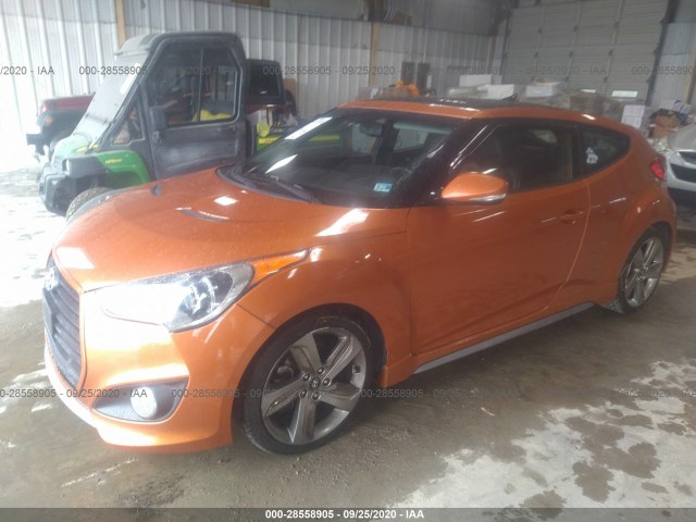 Photo 1 VIN: KMHTC6AE1DU107036 - HYUNDAI VELOSTER 