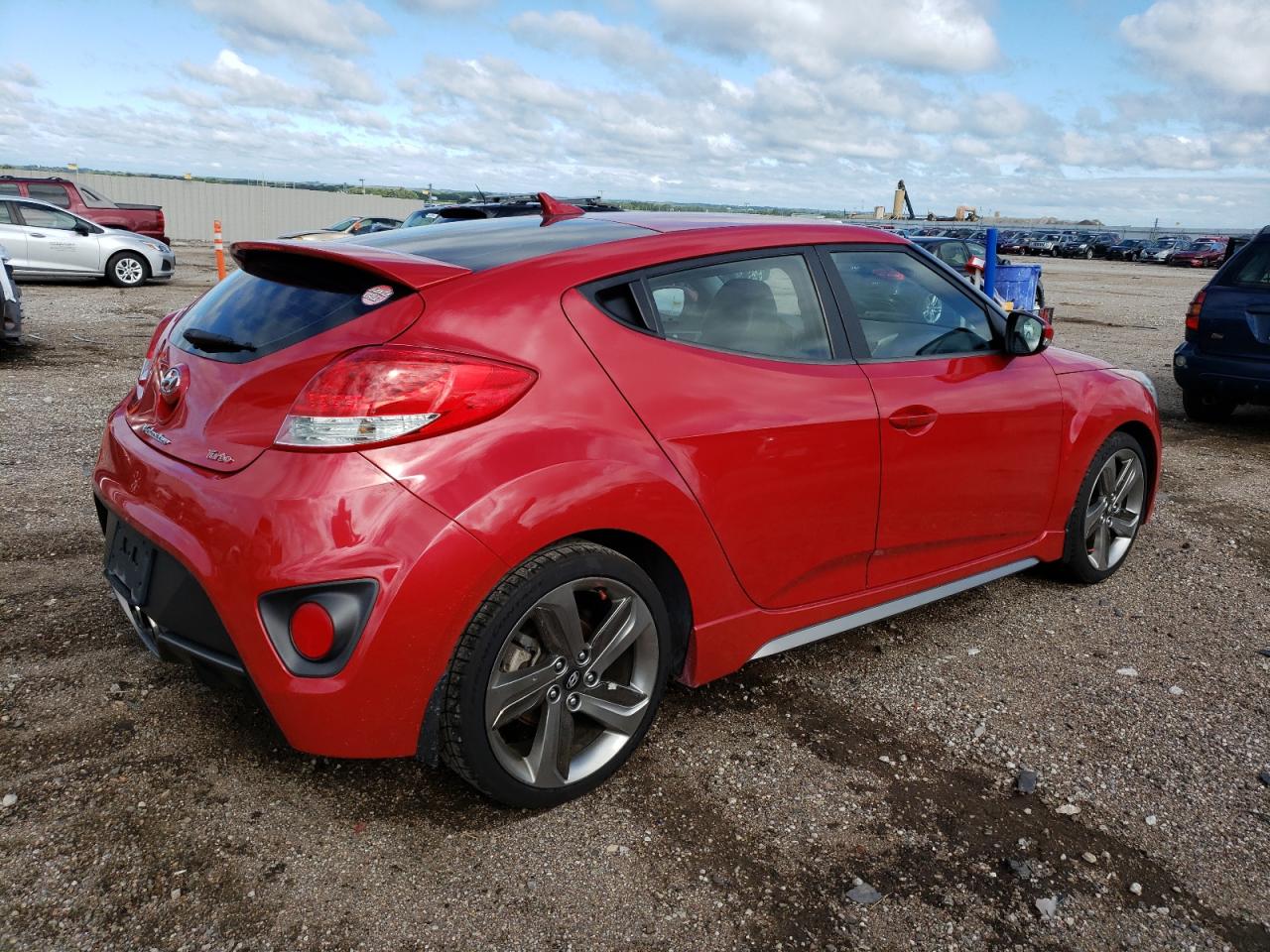 Photo 2 VIN: KMHTC6AE1DU109191 - HYUNDAI VELOSTER 