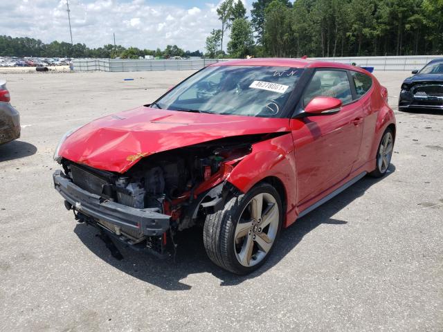 Photo 1 VIN: KMHTC6AE1DU167530 - HYUNDAI VELOSTER T 