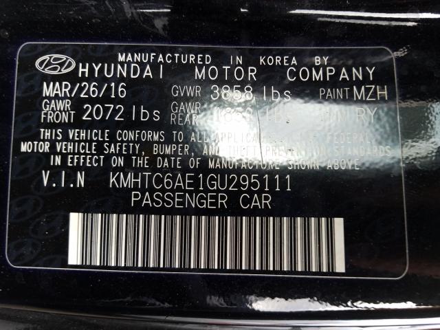 Photo 9 VIN: KMHTC6AE1GU295111 - HYUNDAI VELOSTER T 