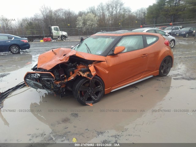 Photo 1 VIN: KMHTC6AE2DU079702 - HYUNDAI VELOSTER 