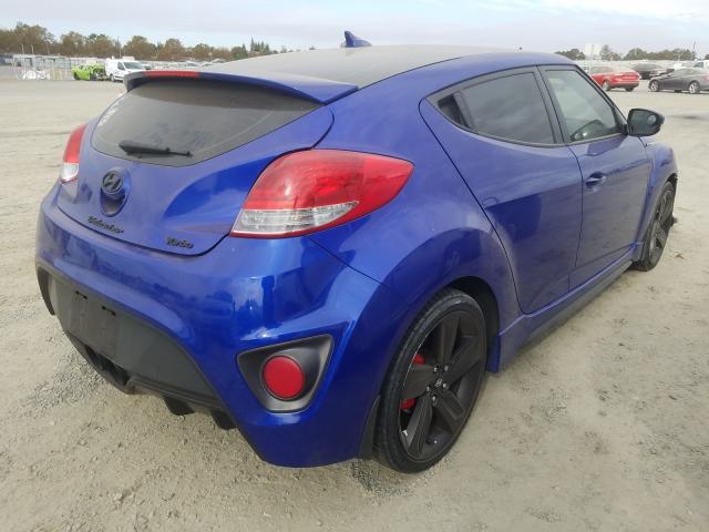 Photo 3 VIN: KMHTC6AE2DU174406 - HYUNDAI VELOSTER T 