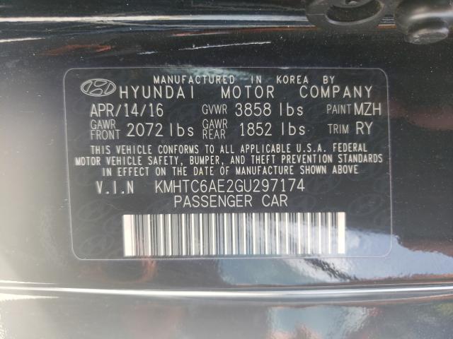 Photo 9 VIN: KMHTC6AE2GU297174 - HYUNDAI VELOSTER T 