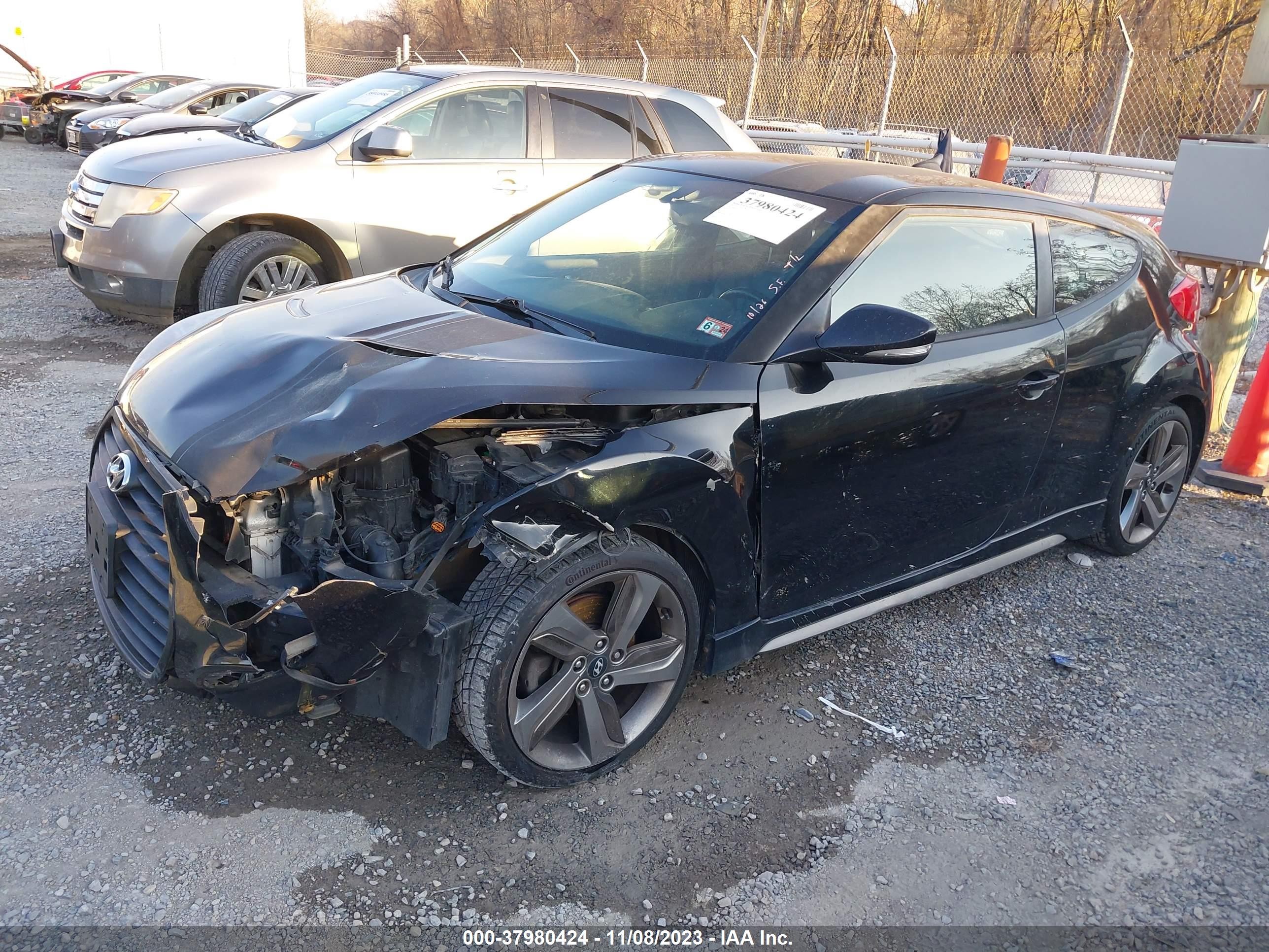 Photo 1 VIN: KMHTC6AE3DU167187 - HYUNDAI VELOSTER 