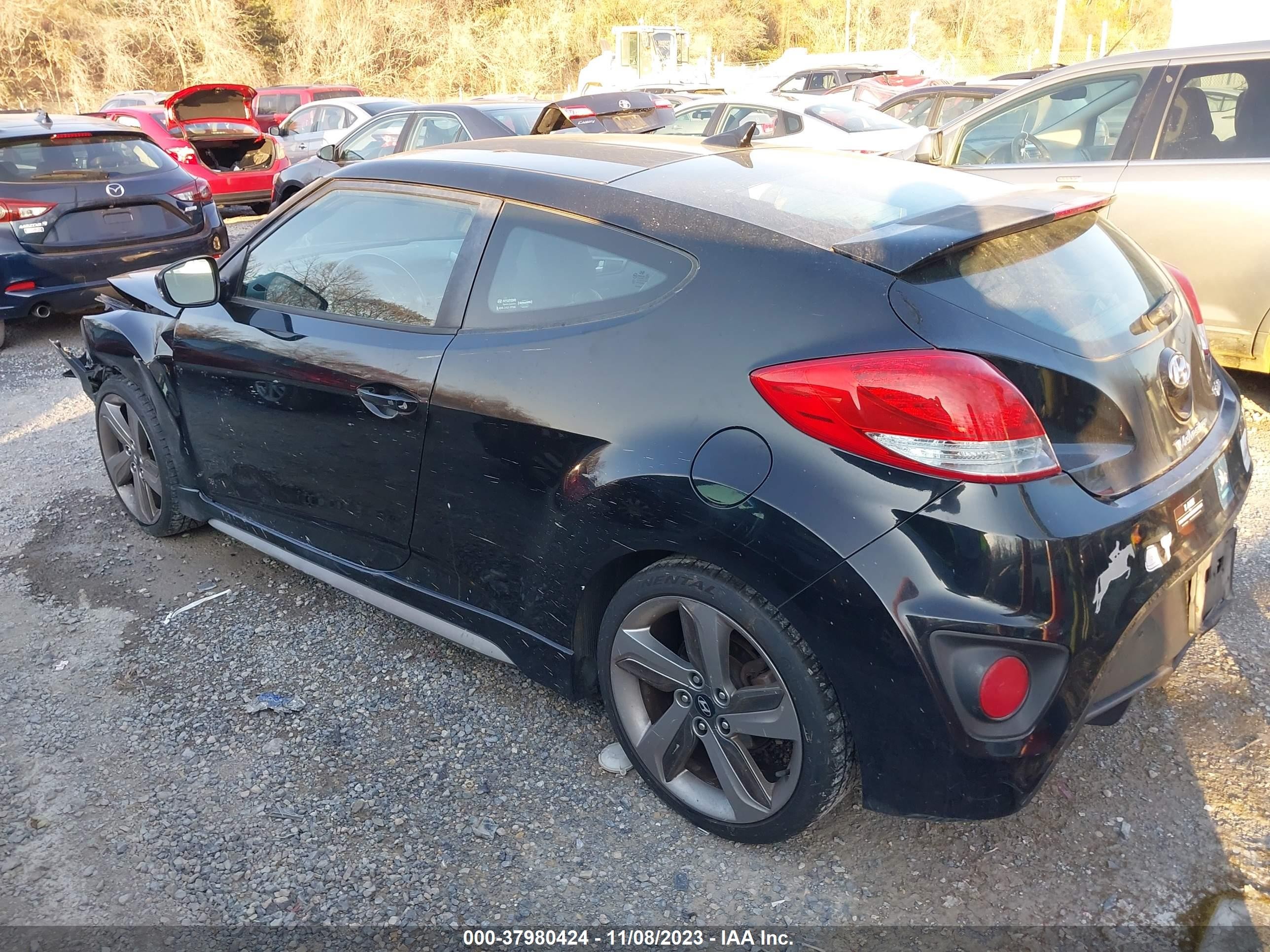 Photo 2 VIN: KMHTC6AE3DU167187 - HYUNDAI VELOSTER 