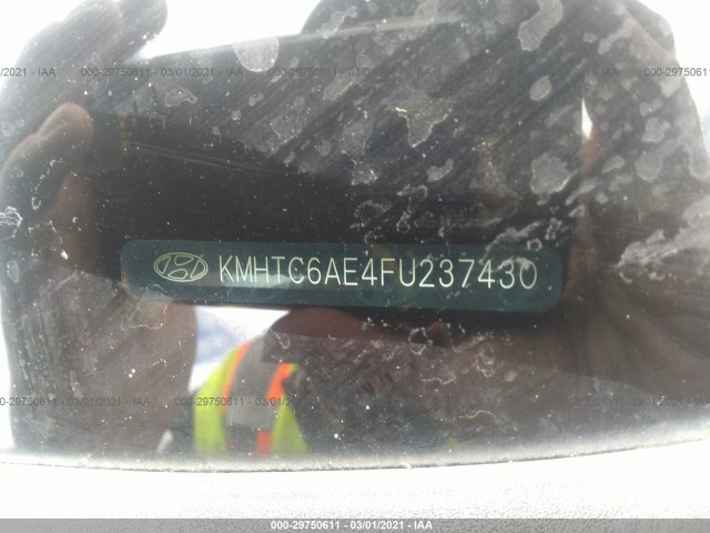 Photo 8 VIN: KMHTC6AE4FU237430 - HYUNDAI VELOSTER 