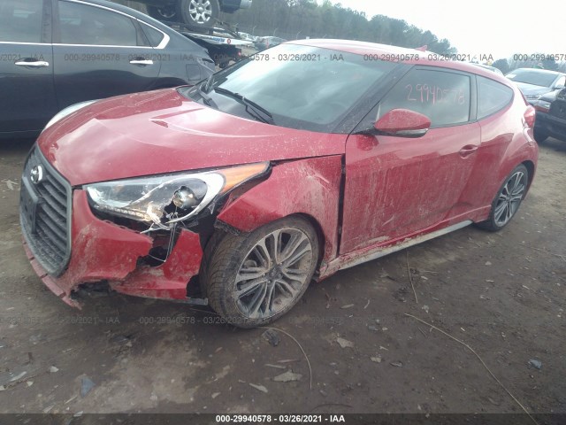 Photo 1 VIN: KMHTC6AE4GU288508 - HYUNDAI VELOSTER 