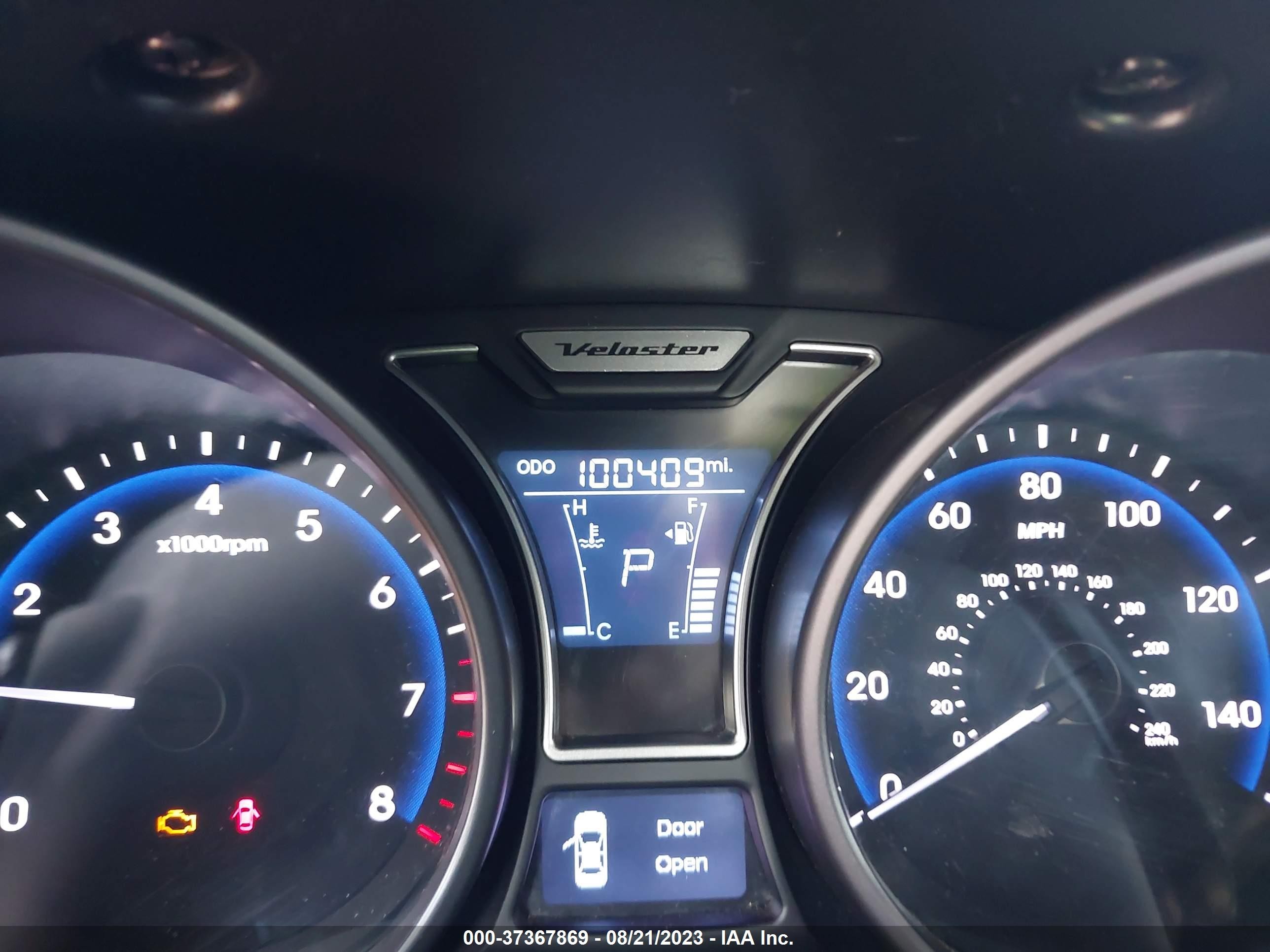 Photo 15 VIN: KMHTC6AE5DU135468 - HYUNDAI VELOSTER 