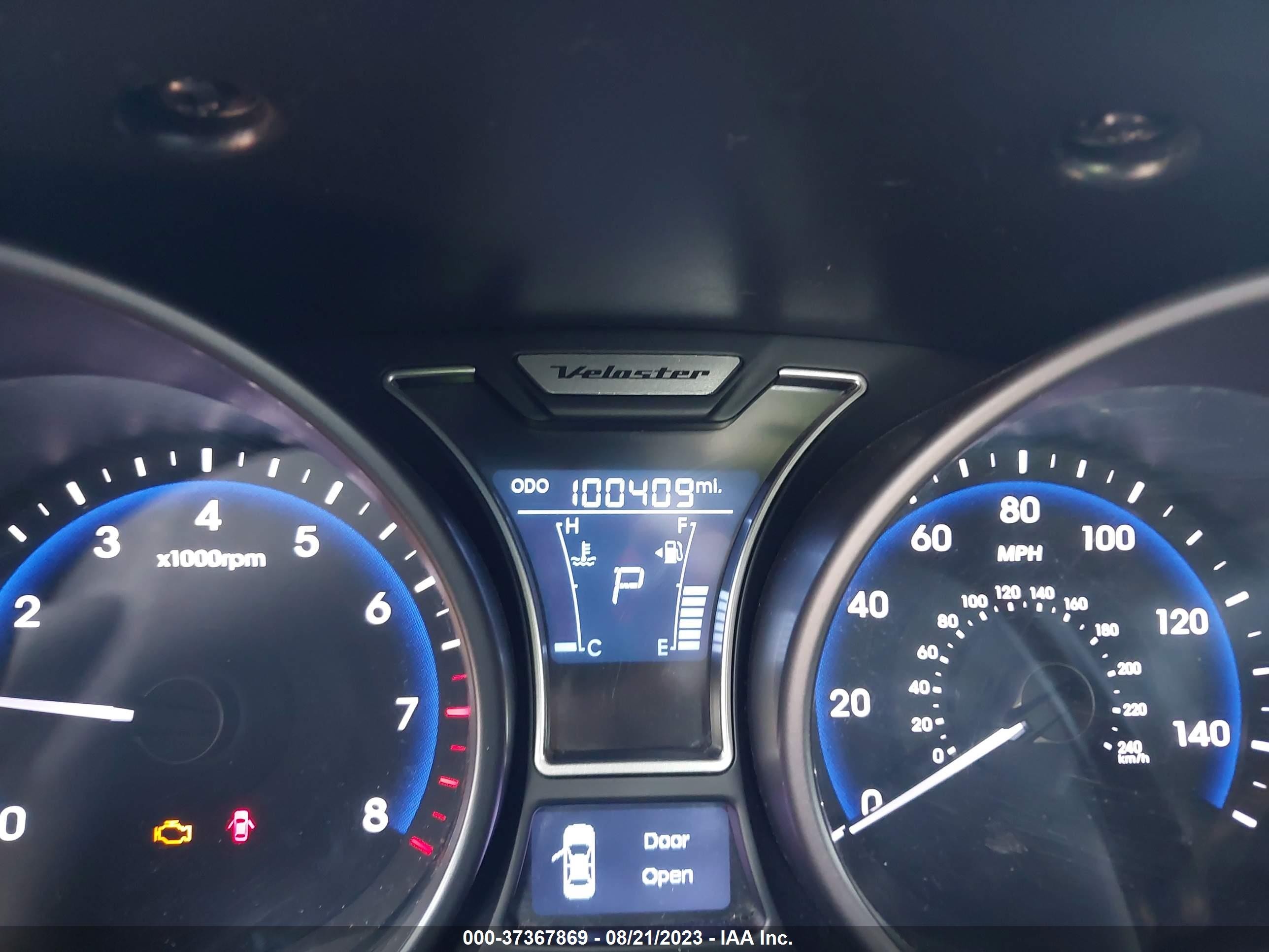 Photo 6 VIN: KMHTC6AE5DU135468 - HYUNDAI VELOSTER 