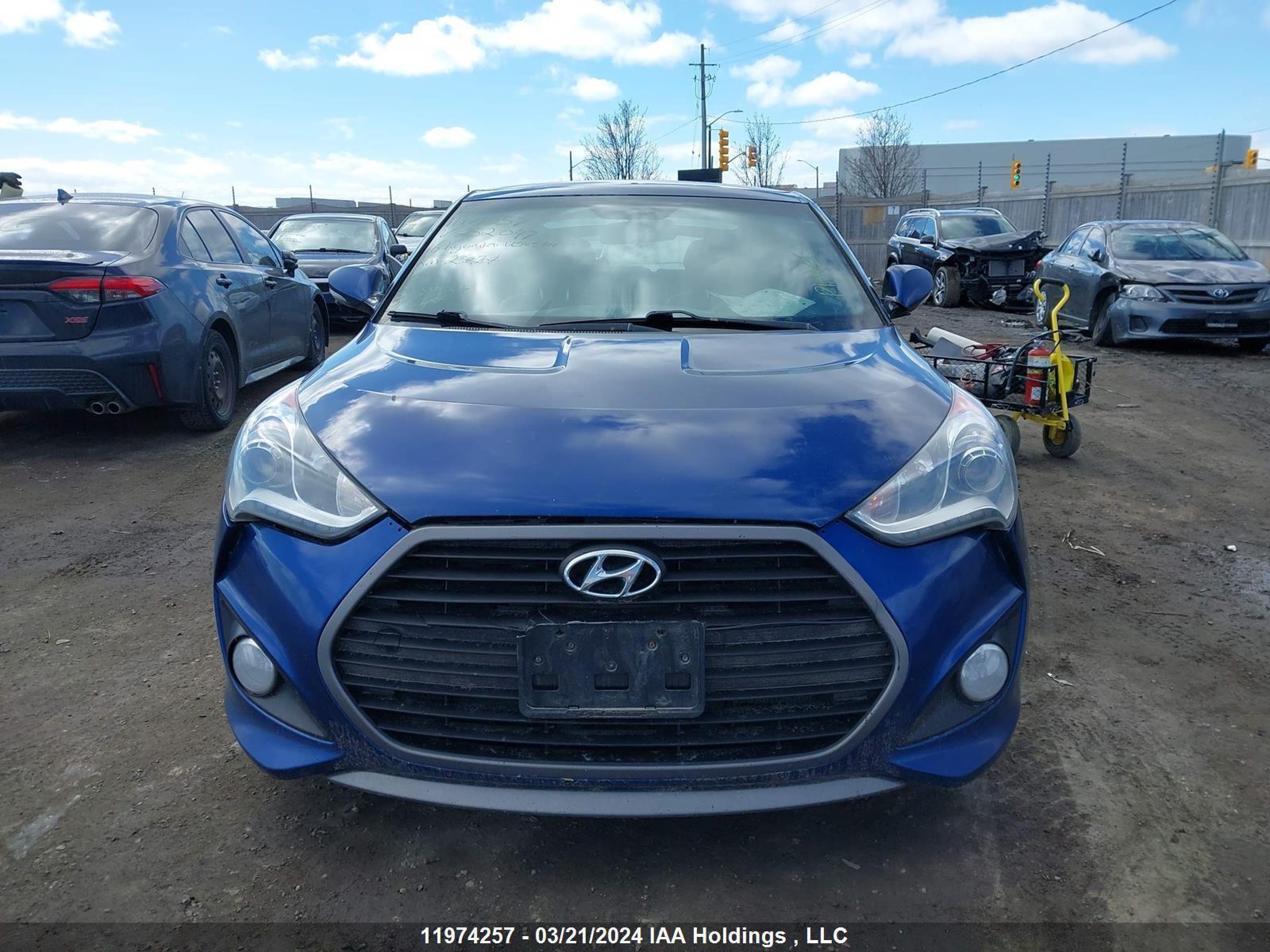 Photo 11 VIN: KMHTC6AE5GU252097 - HYUNDAI VELOSTER 