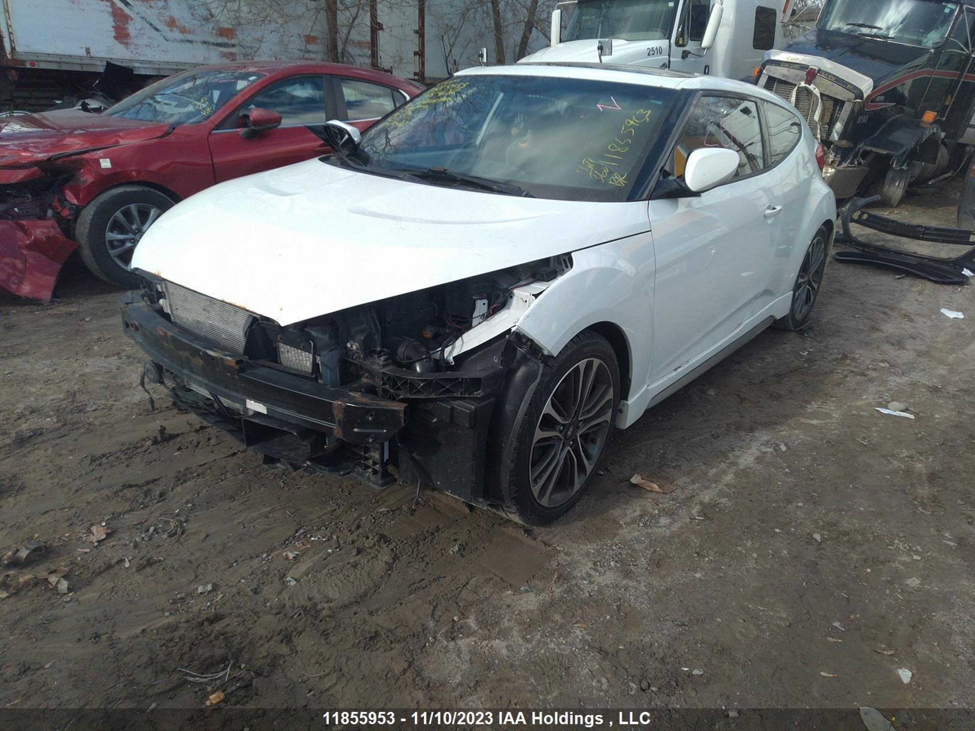 Photo 1 VIN: KMHTC6AE5GU285682 - HYUNDAI VELOSTER 