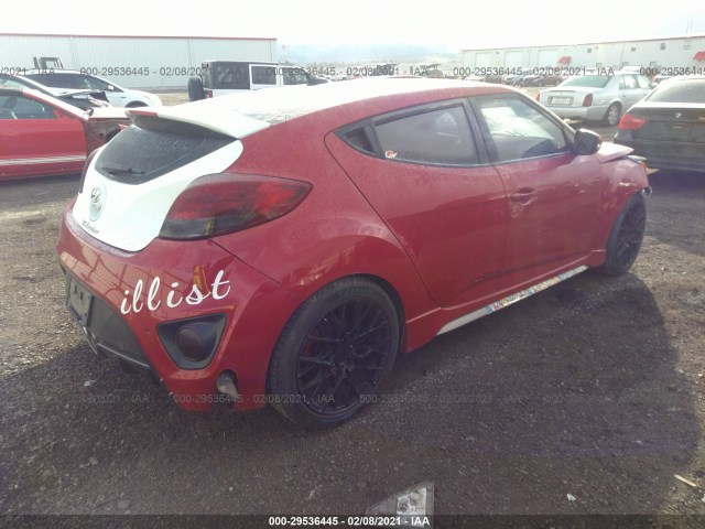 Photo 3 VIN: KMHTC6AE6DU083316 - HYUNDAI VELOSTER 