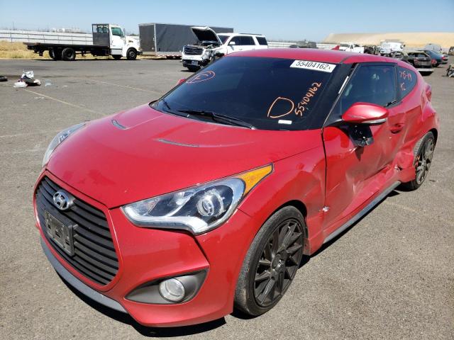 Photo 1 VIN: KMHTC6AE6EU184552 - HYUNDAI VELOSTER 