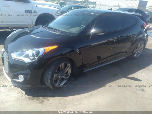 Photo 1 VIN: KMHTC6AE6EU198483 - HYUNDAI VELOSTER 