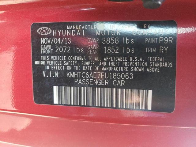 Photo 9 VIN: KMHTC6AE7EU185063 - HYUNDAI VELOSTER T 