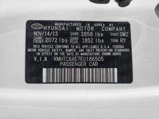 Photo 11 VIN: KMHTC6AE7EU186505 - HYUNDAI VELOSTER 