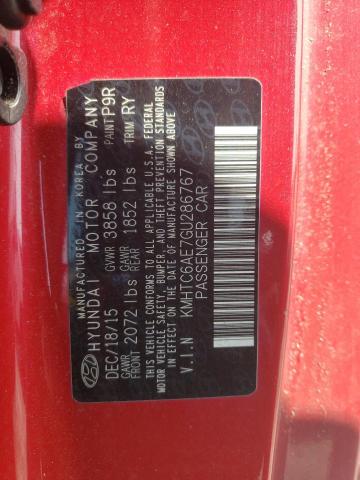 Photo 11 VIN: KMHTC6AE7GU286767 - HYUNDAI VELOSTER T 