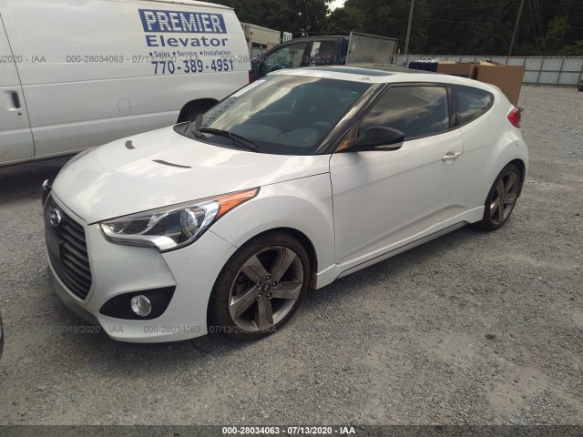 Photo 1 VIN: KMHTC6AE8DU101296 - HYUNDAI VELOSTER 