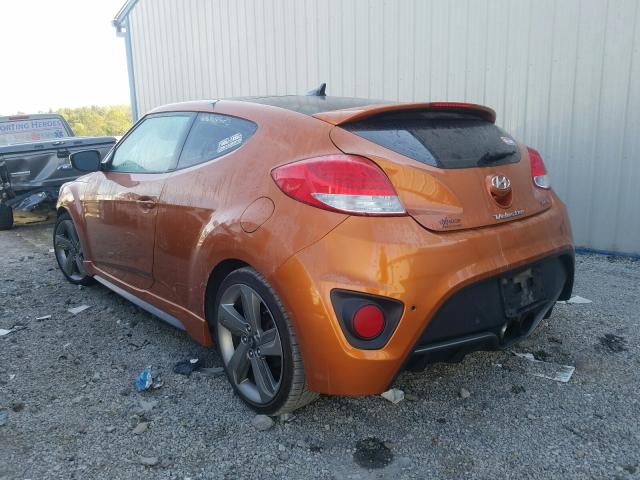 Photo 2 VIN: KMHTC6AE9DU080037 - HYUNDAI VELOSTER T 