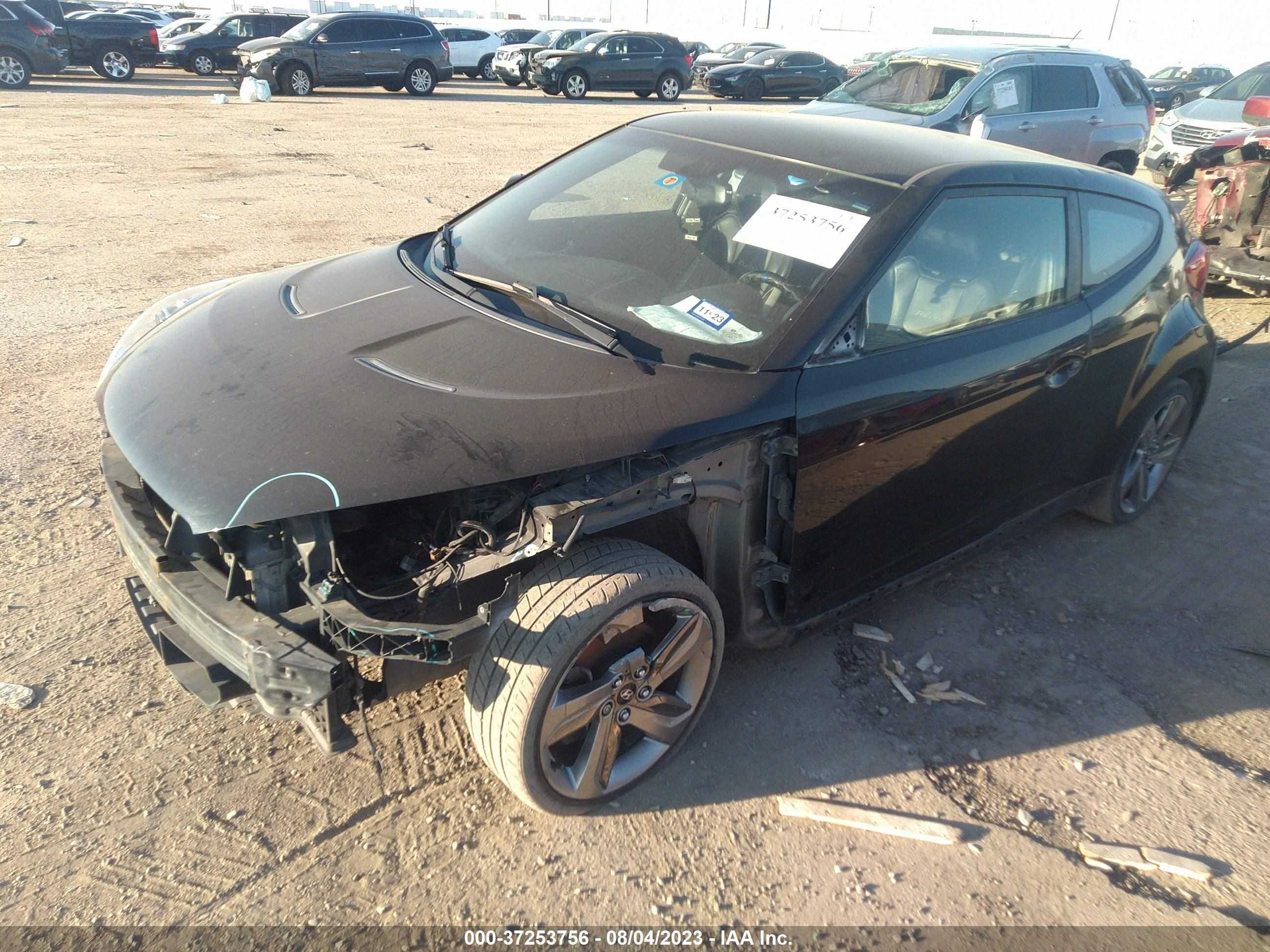 Photo 1 VIN: KMHTC6AE9DU115515 - HYUNDAI VELOSTER 